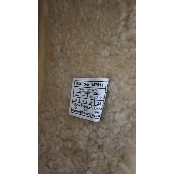 UGG New Heights Platform Xtra Chestnut Suede Women's Tall Pull-on Boots US 8 - Picture 5 of 5